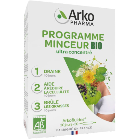 Arkofluides Bio Afslank Programma 3x10 Ampullen