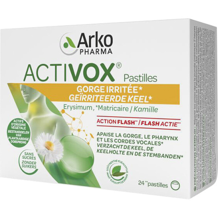 Arkopharma Activox Munt Eucalyptus 24 Pastillen