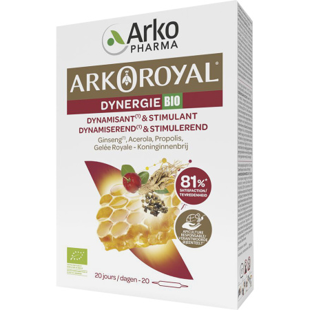 Arkopharma Arko Royal Dynergie Stimulerend Complex 20 Ampullen