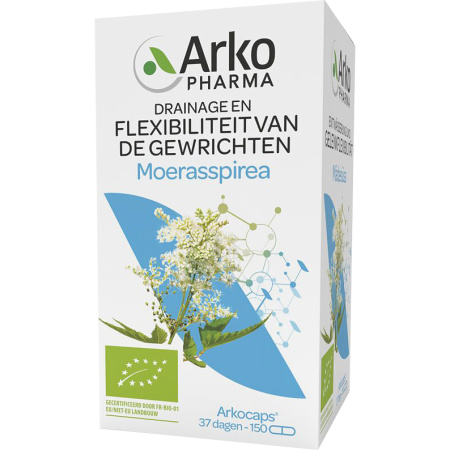 Arkopharma Arkocaps Moerasspirea Bio Voedingssupplement Afslanken 150 Capsules