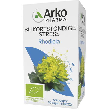Arkopharma Arkocaps Rhodiole Kortstondige Stress 150 Capsules