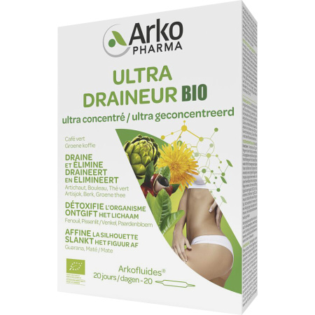Arkopharma Arkofluides Ultra Draineur Bio 20 Ampullen