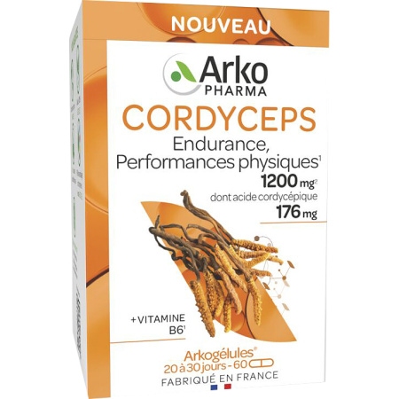 Arkopharma Arkogélules Cordyceps 60 Capsules