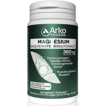 Arkopharma Arkogélules Magnesium Bisglycinaat 60 Capsules