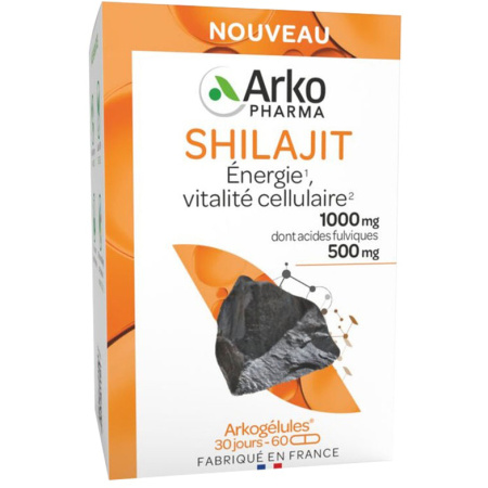 Arkopharma Arkogélules Shilajit 60 Capsules
