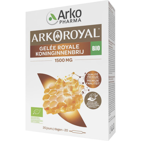 Arkopharma Arkoroyal Koninginnebrij 1500mg Bio Ampullen 20x10ml