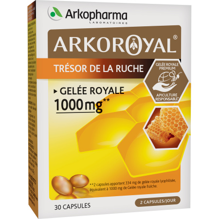 Arkopharma Arkoroyal Koninginnengelei 1000mg Bio 30 Capsules