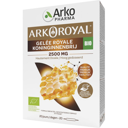Arkopharma Arkoroyal Koninginnengelei 2500mg Bio Ampullen 20x10ml