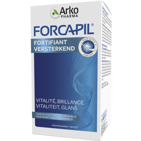 Arkopharma Forcapil Fortifiant Haren En Nagels 180 Capsules