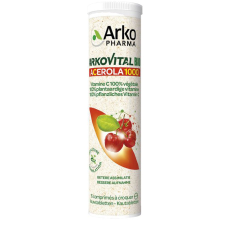 Arkovital Acerola 1000 Bio 15 Kauwtabletten