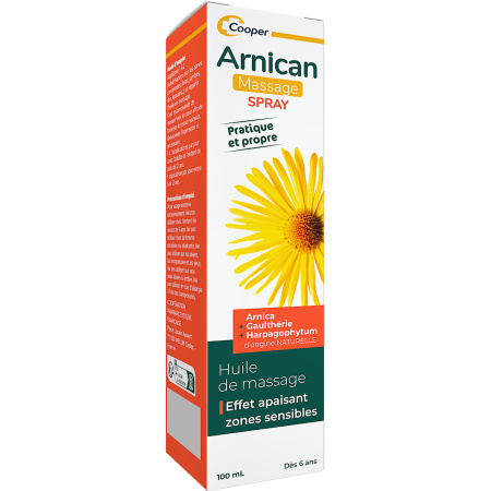 Arnican Spray Massageolie Arnica Gaultheria Harpagophytum Verzachtend Fles 100ml