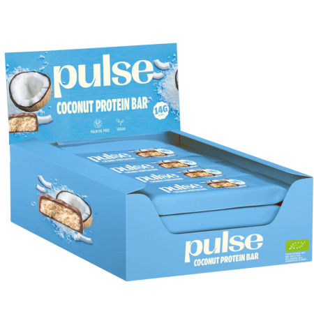 Pulse Protein Proteïnereep Kokos Display 12x55g