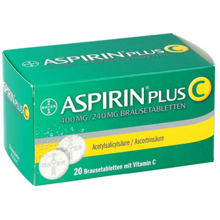 Aspirine C 400/240mg 20 Bruistabletten