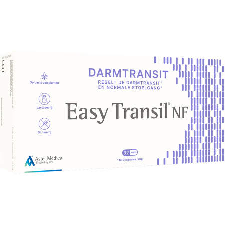 Easy Transil NF Regelmatige Darmtransit Voedingssupplement 32 Capsules