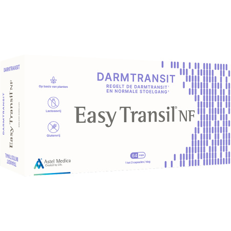 Easy Transil NF Regelmatige Darmtransit Voedingssupplement 64 Capsules