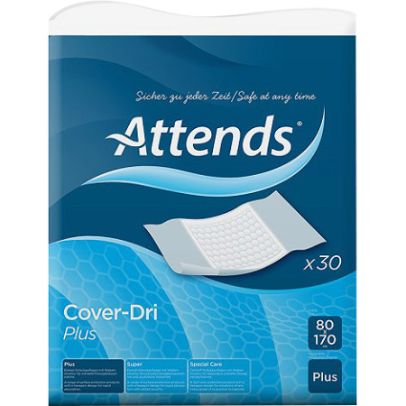 Attends Cover-Dri Plus Onderleg 80x170cm Stuks 30 Nieuwe Formule