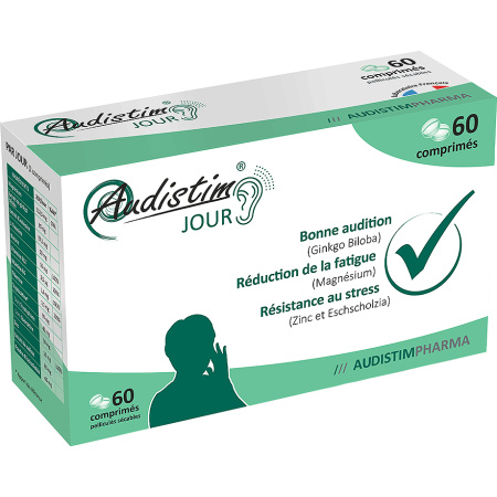 Audistim Tinnitus Dag 60 Breekbare Filmomhulde Tabletten
