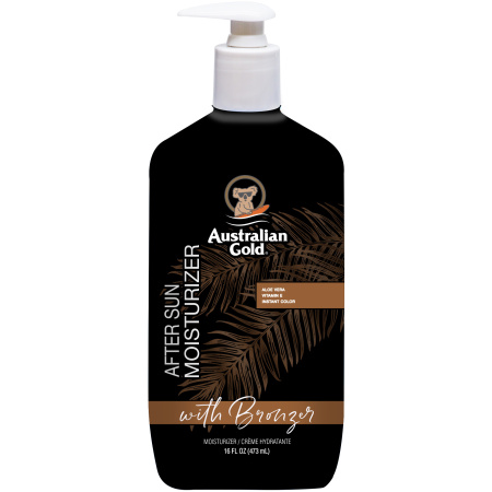 Australian Gold Aftersun Hydraterende Crème Met Bronzer Pompfles 473ml