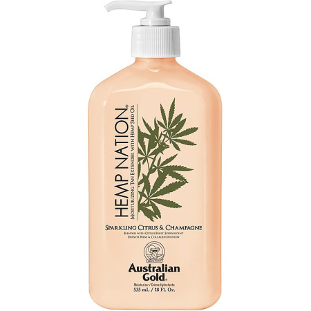 Australian Gold Hemp Nation Sparkling Citrus & Champagne Pompfles 535ml