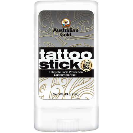 Australian Gold SPF50+ Tattoo Stick Met Blister 14g