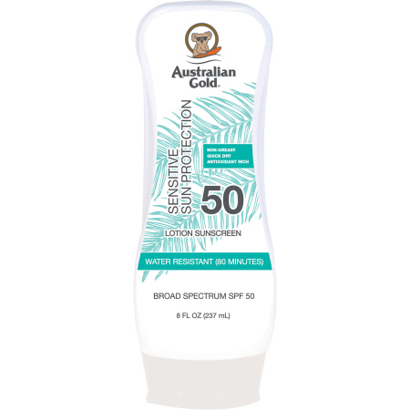 Australian Gold SPF50 Sensitive Skin Lotion Flacon 237ml
