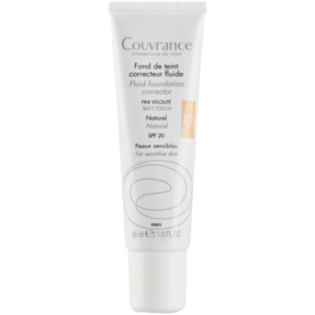 Avène Couvrance Foundation Vloeibaar Naturel Nr 2 Gevoelige Huid 30ml