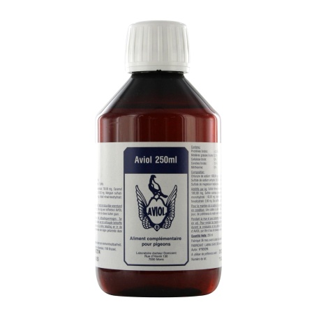 Aviol New Elixir Aanvullend Voer Voor Duiven Fles 250ml