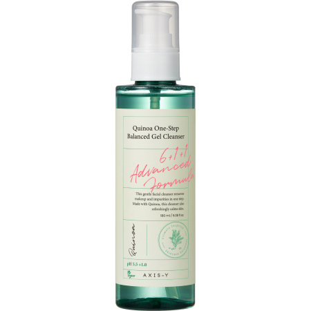 Axis-Y Quinoa One-Step Balancing Cleansing Gel Pompfles 180ml