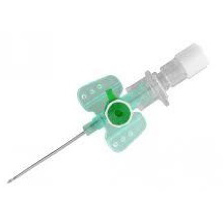 B. Braun Catheter Vasovet W+P 18Gx1 1/4 33mm Groen 1 Stuk