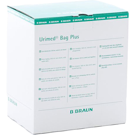 B. Braun Urimed Bag Plus Beenopvangzakken 500ml 10 Stuks