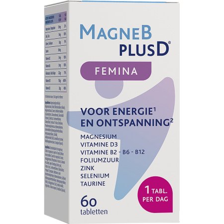 B+ Pharma MagneBplusD Femina 60 Tabletten