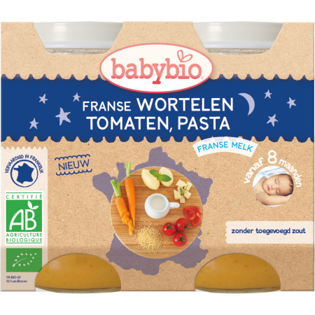 Babybio Bipack Groenten-Pasta 2x200g