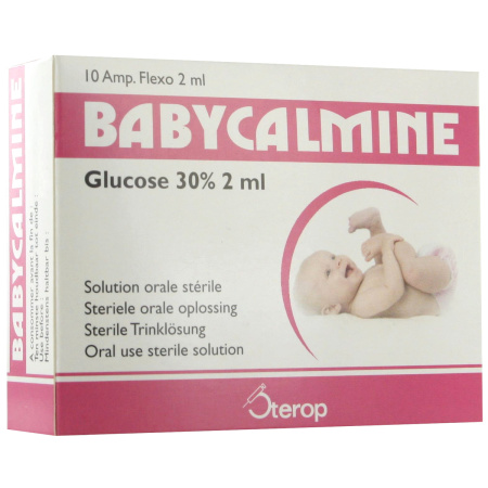 Babycalmine Glucose 30% Steriele Orale Oplossing Ampullen 10x2ml