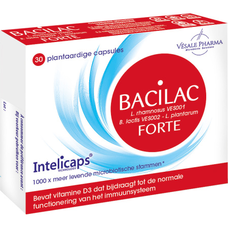 Bacilac Forte Intelicaps 30 Plantaardige Capsules