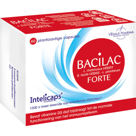 Bacilac Forte Intelicaps 60 Plantaardige Capsules