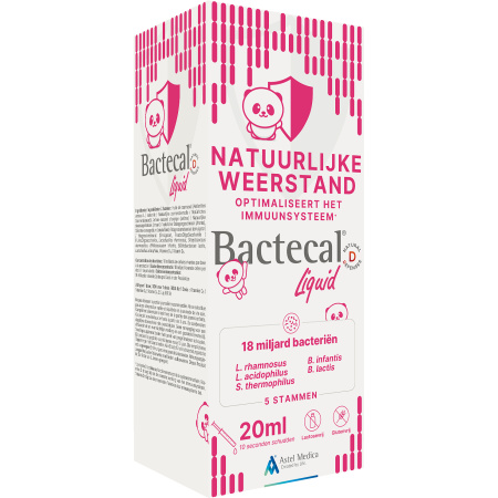 Bactecal D Liquid Immuunsysteem Natuurlijke Afweer Natuurlijke Sinaasappelsmaak 20ml
