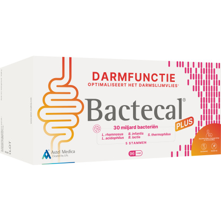 Bactecal Plus Evenwichtige Darmfunctie Voedingssupplement 96 Capsules