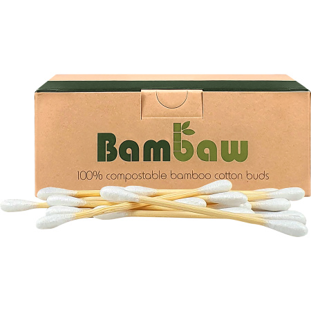 Bambaw Bamboe Wattenstaafjes 200 Stuks