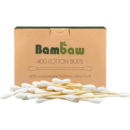 Bambaw Bamboe Wattenstaafjes 400 Stuks