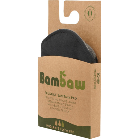 Bambaw Wasbare Inlegkruisjes Gemiddelde Menstruatie 1 Stuk