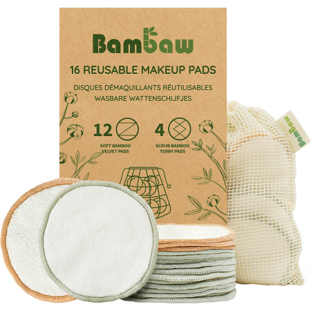 Bambaw Wasbare Wattenschijfjes 16 Stuks