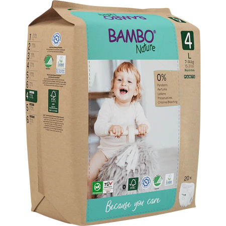Bambo Nature Babyluiers /L 7-14kg