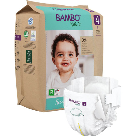 Bambo Nature Maat 4 Luiers L