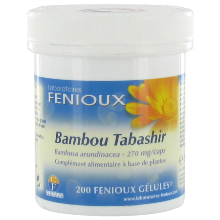 Laboratoires Fenioux Bamboe Tabashir 270mg Capsules 200