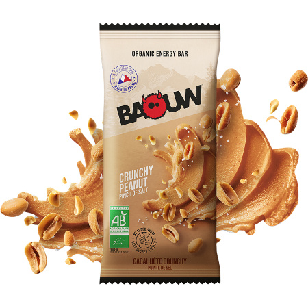 Baouw Energie Reep Bio Crunchy Pinda 12x50g