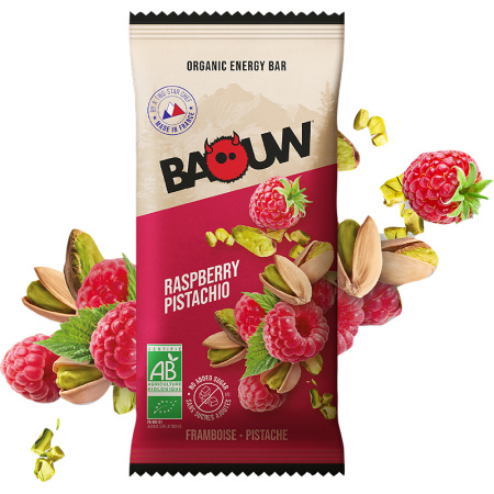 Baouw Energie Reep Bio Framboos Pistache 12x50g