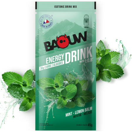 Baouw Isotone Drank Sachet Munt Citroenmelisse 45g