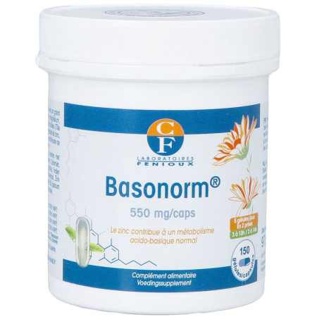 Laboratoires Fenioux Basonorm 550mg Voedingssupplement 150 Capsules