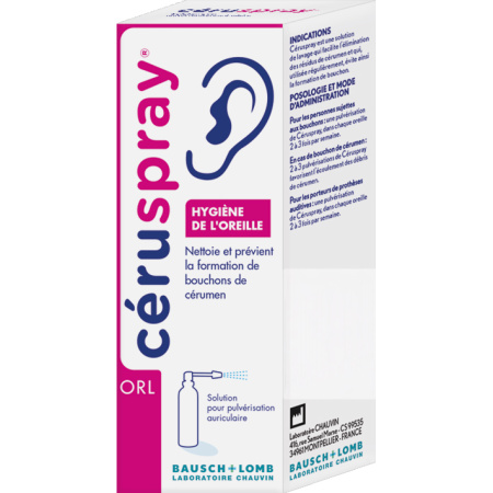 Bausch&Lomb Ceruspray Ooroplossing Fles 50ml