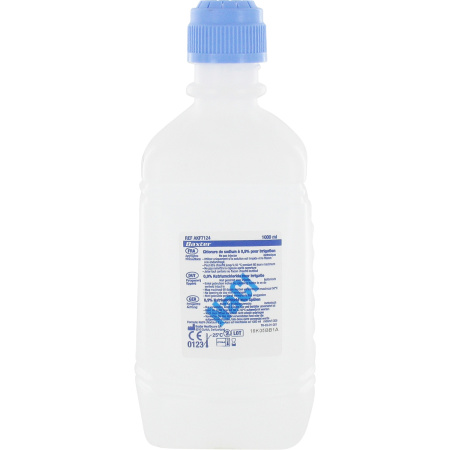 Baxter Viapack NaCl 0,9% Fysiologisch Serum Voor Irrigatie Fles 1000ml